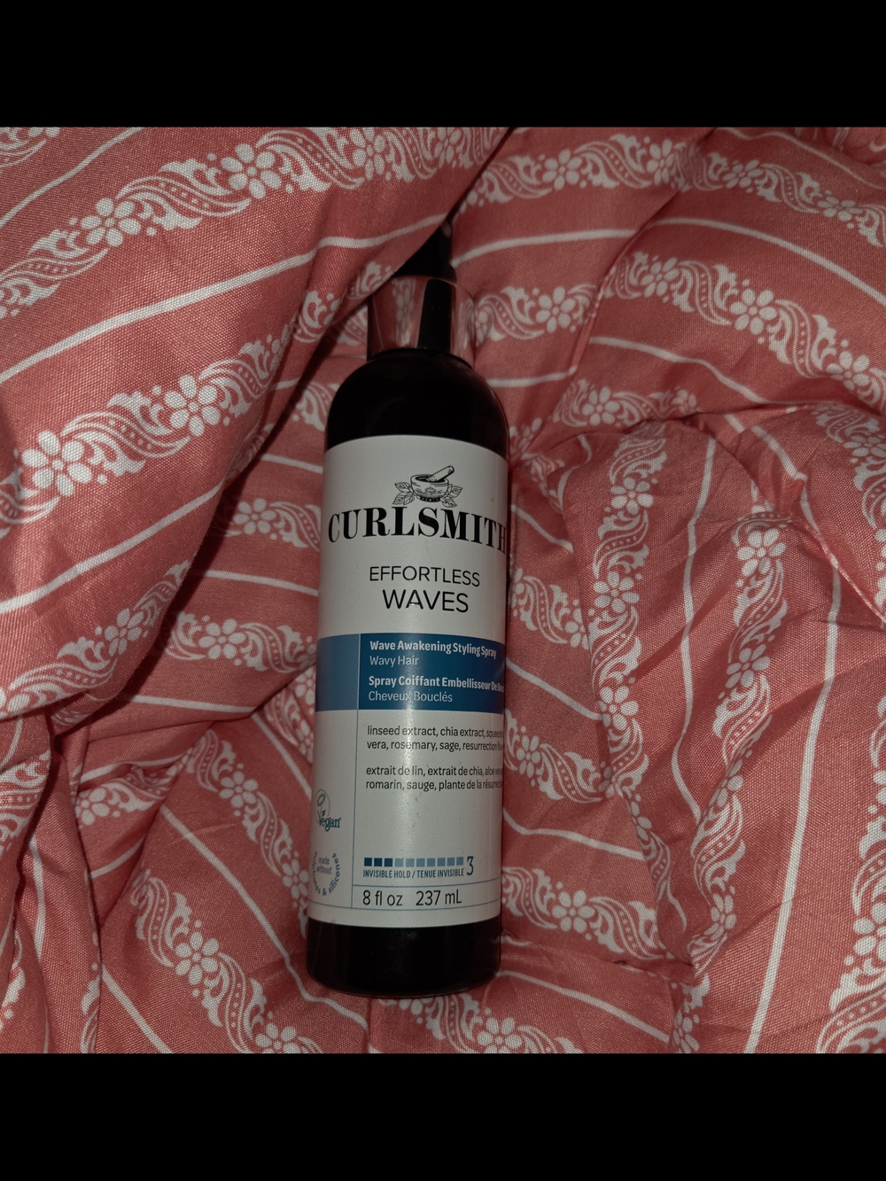 Curlsmith Effortless Waves Wave Awakening Styling Spray Missing Cap For Nozzle